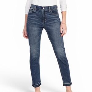 Old Navy Straight Leg Released Hem Jeans